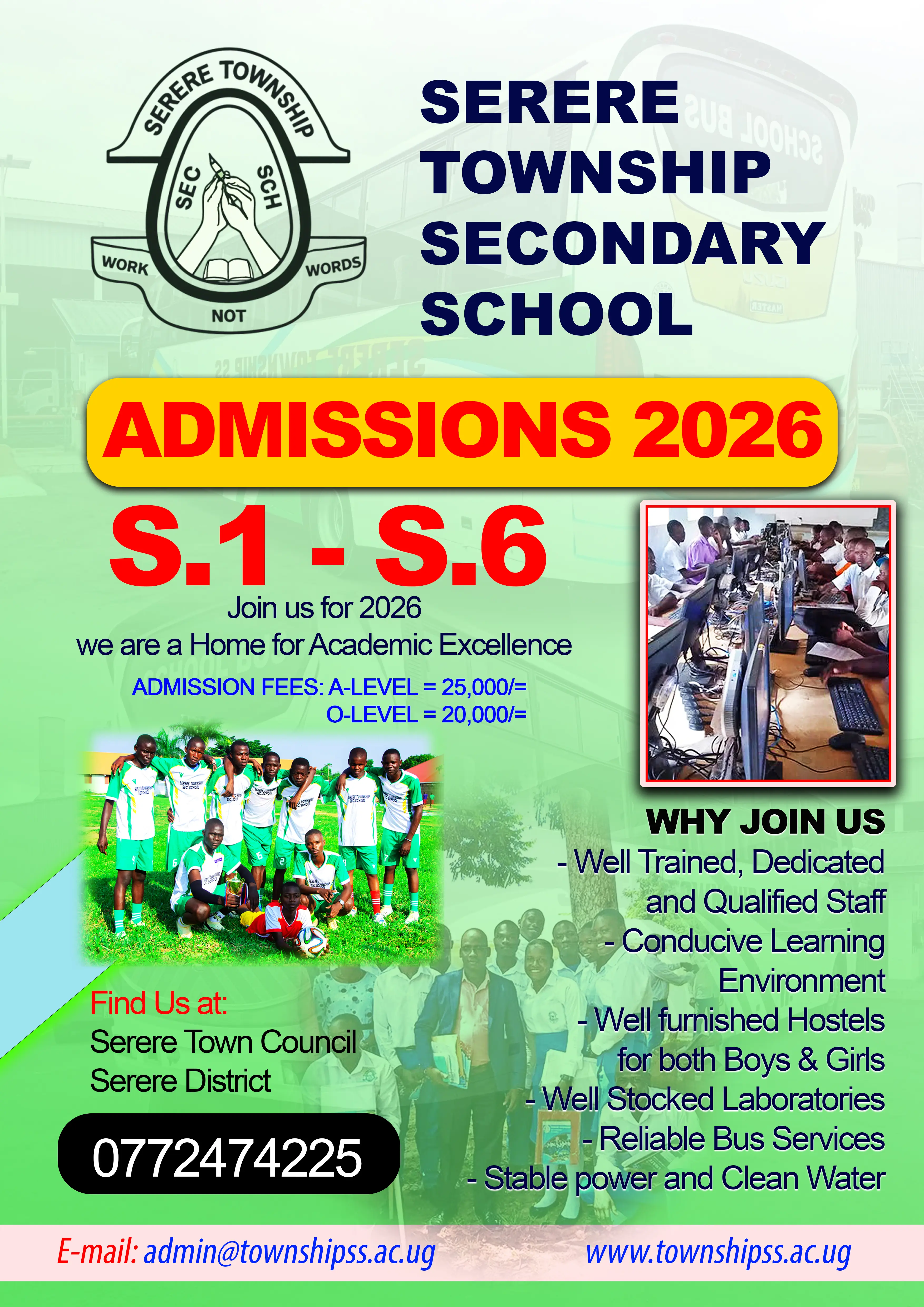 Admissions 2026